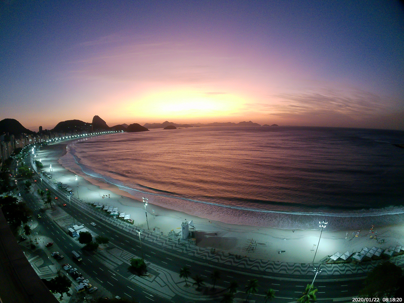 Copacabana at Sunrise