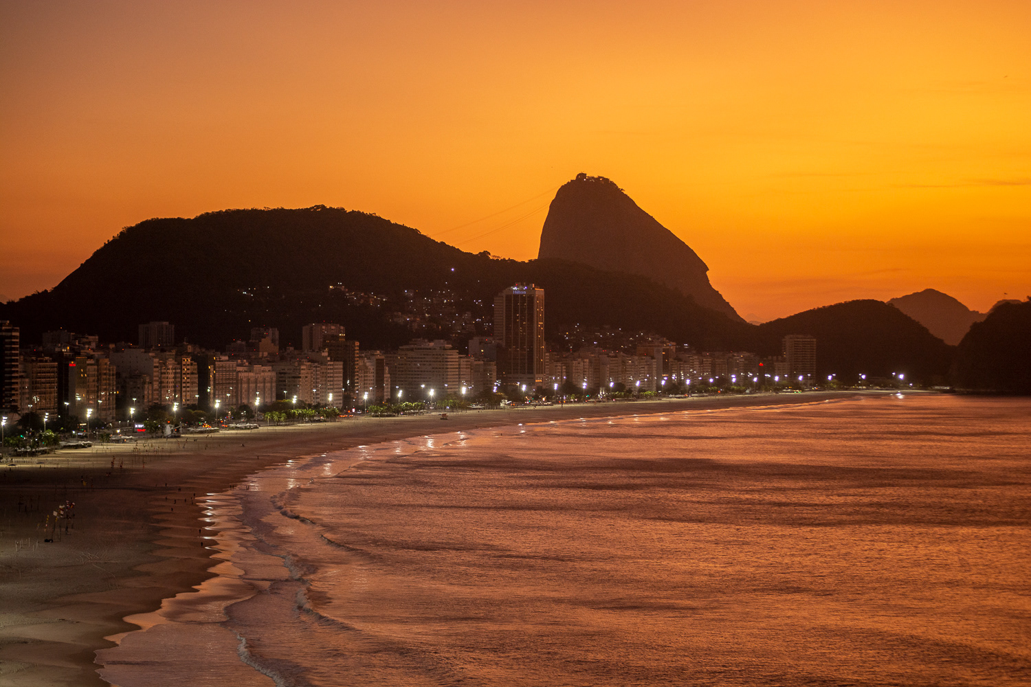 Copacabana at Sunrise