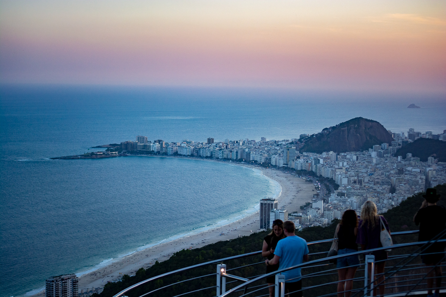 Copacabana from Sugar Loaf Mountain