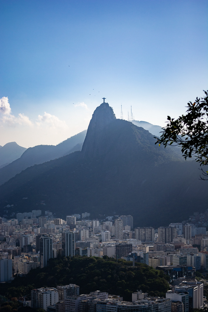 Christ Statue from Sugar Loaf Mountain