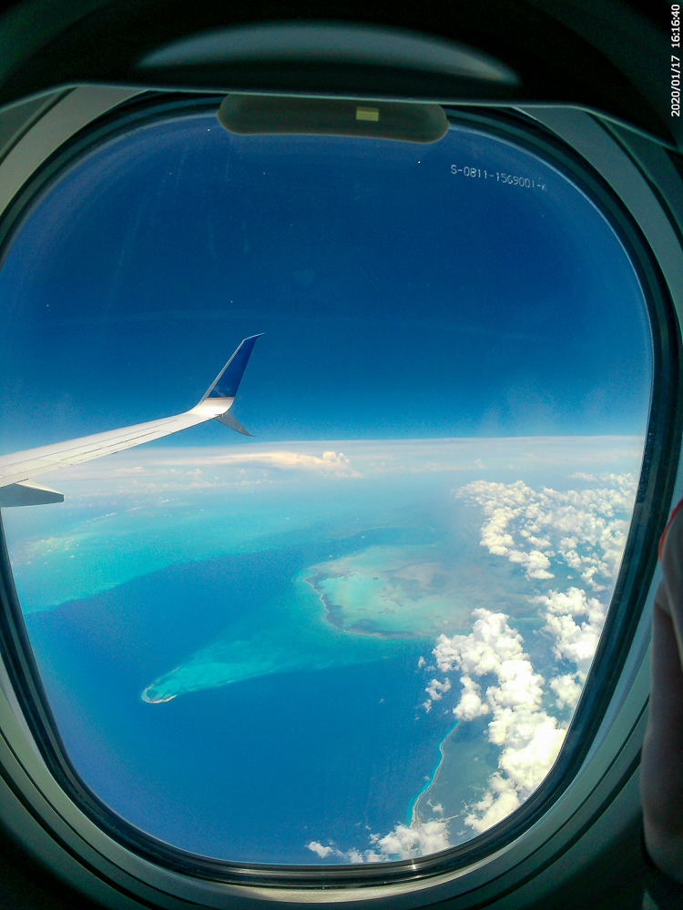 The Caribbean from the air