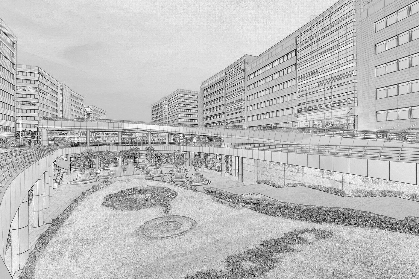 Sketch created from Image