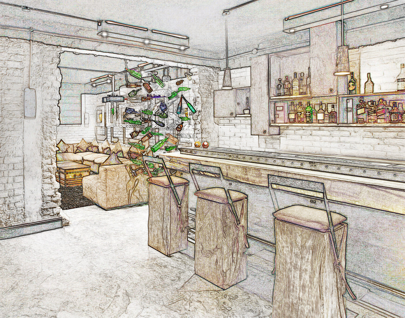 Sketch created from Image