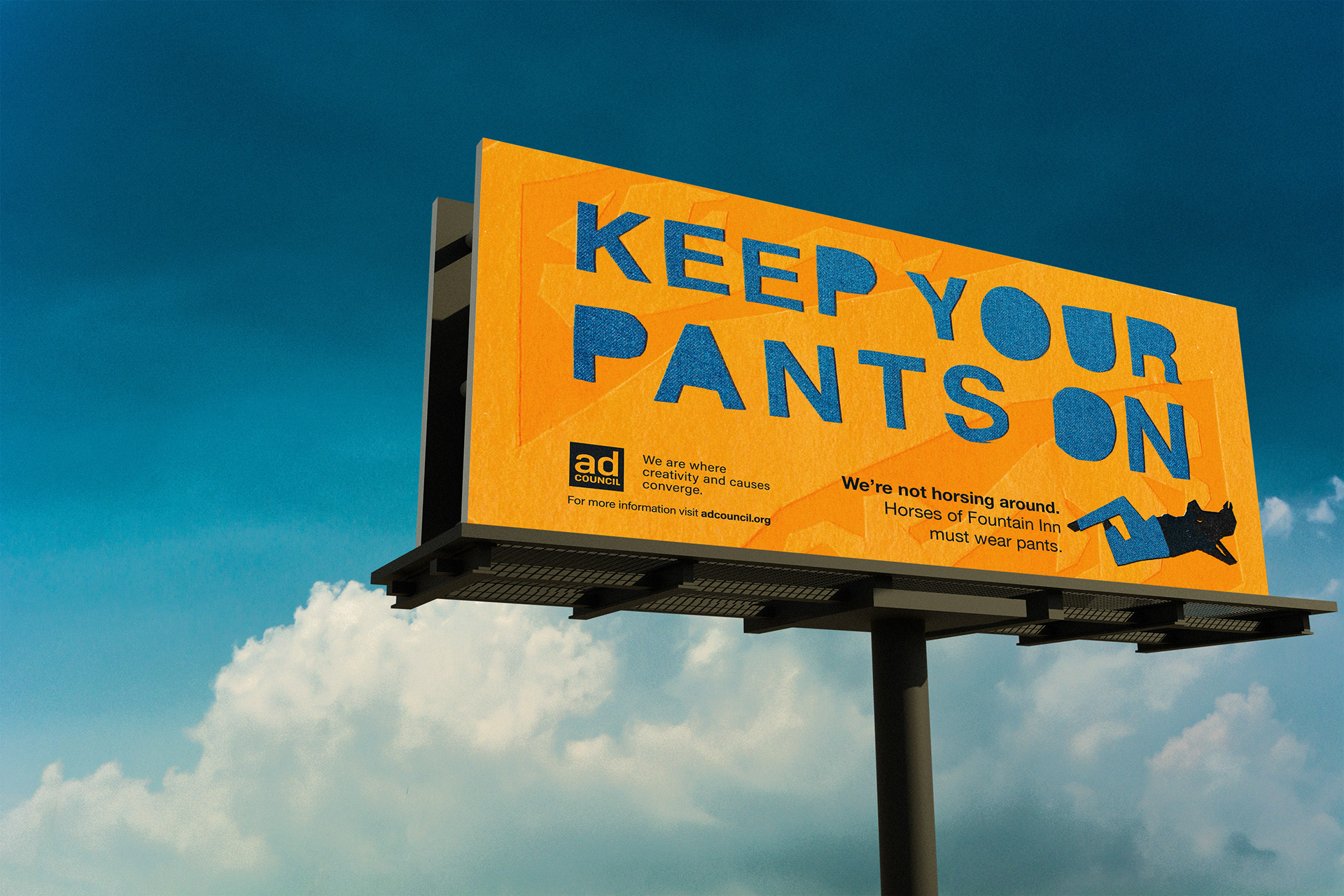 Outdoor Campaign 2: Keep Your Pants On