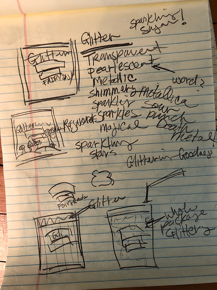 Working sketch: Fairy Garden 6