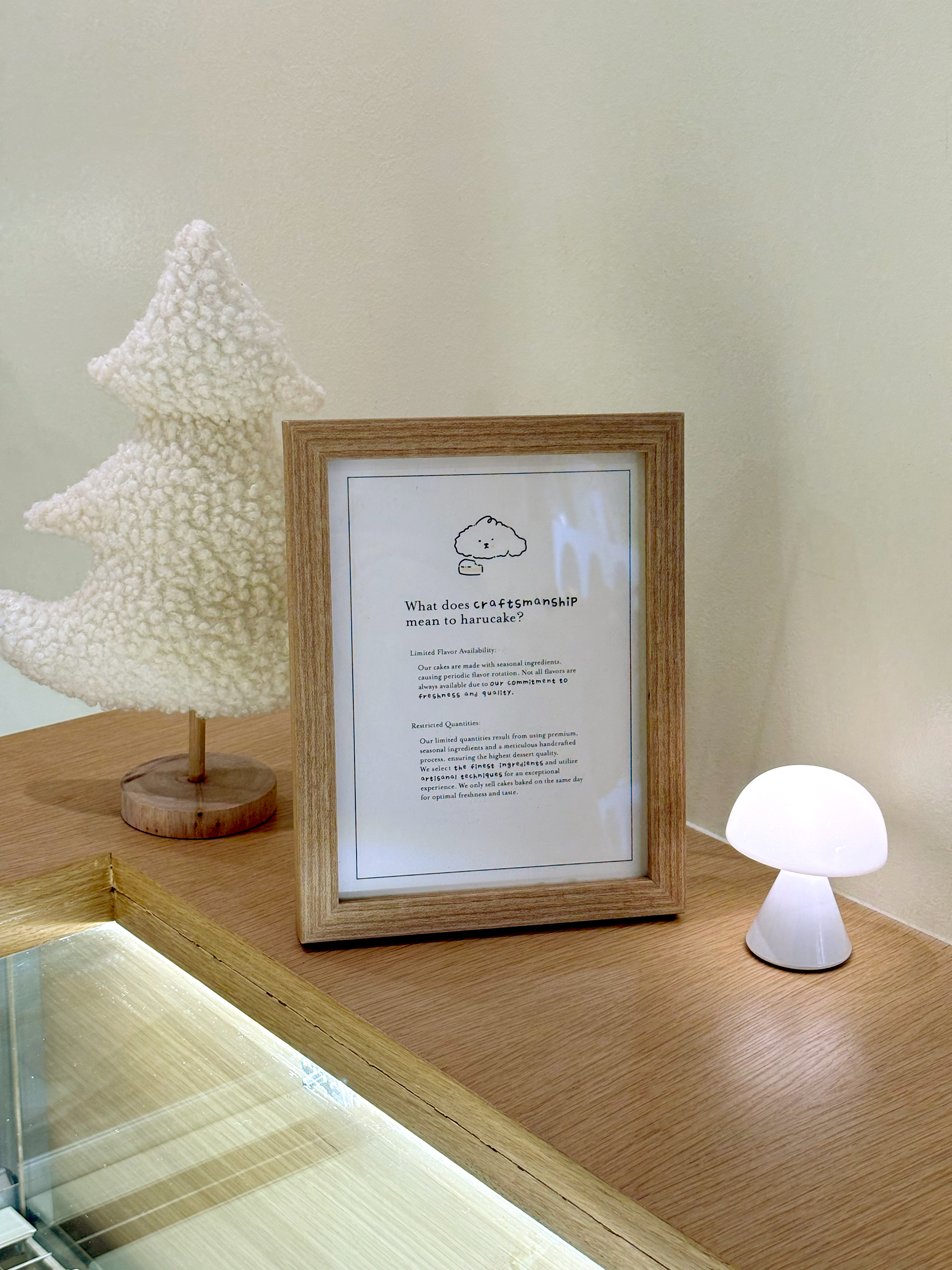 Harucake's craftmanship