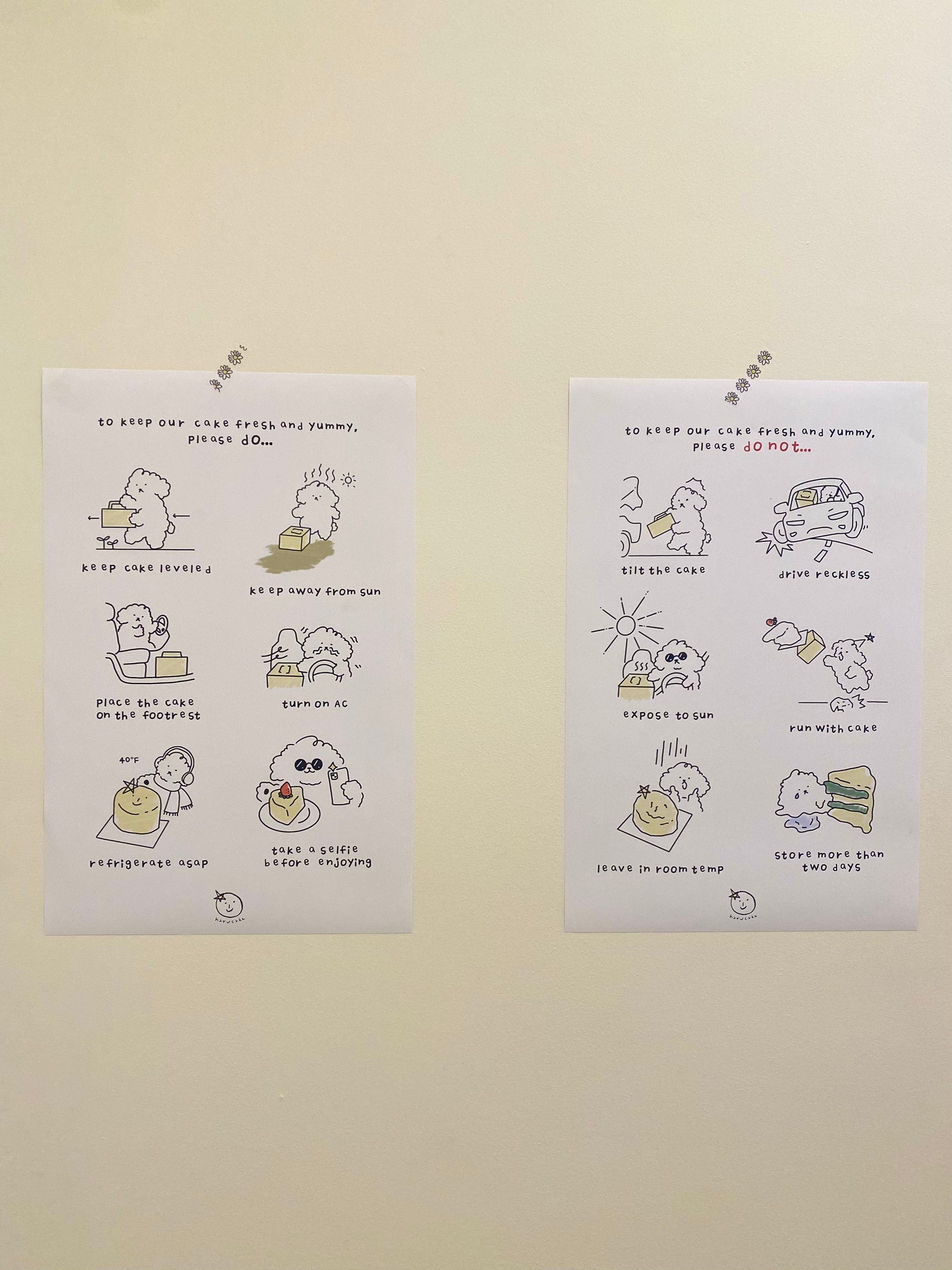 Cake Care Instructions