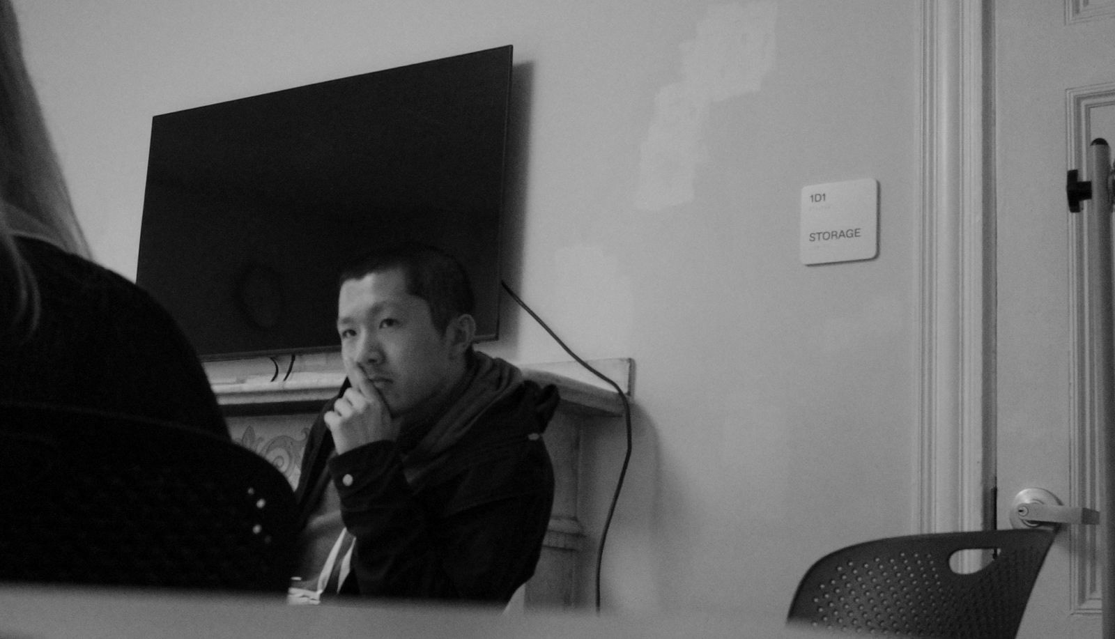 Photo of Allen Wang; credits to Keunwook Kim, 2025.