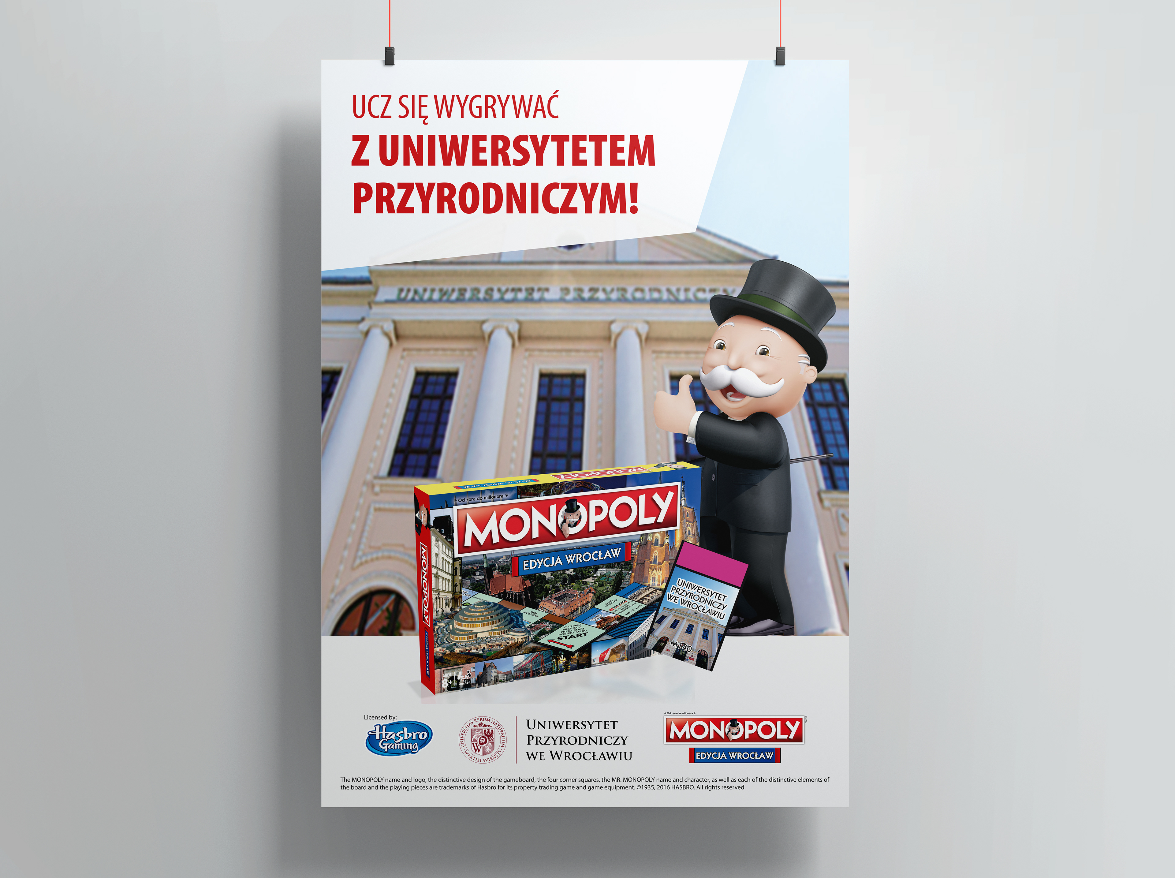 Seria plakatów do gry Monopoly