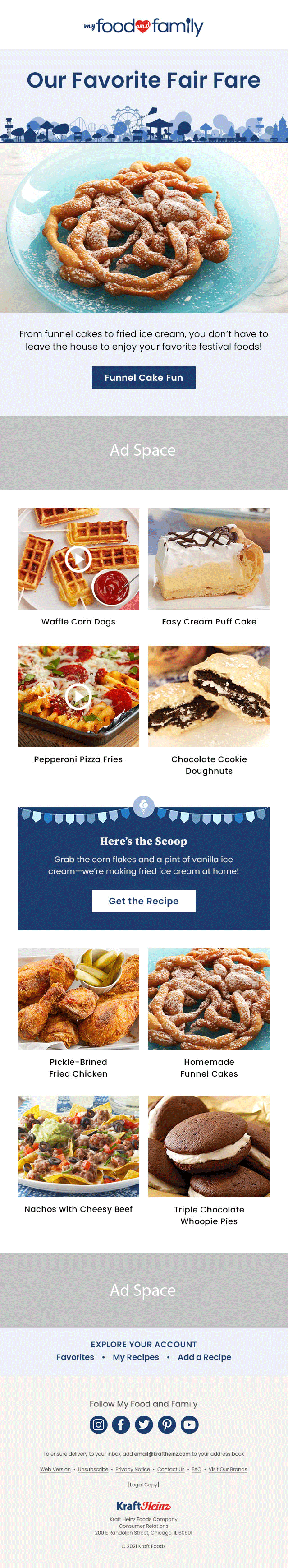 My Food and Family Favorite Fair Food