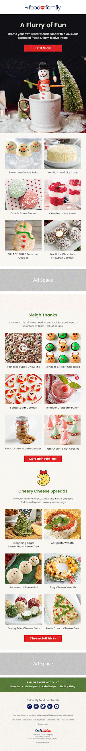 My Food and Family Holiday Recipes