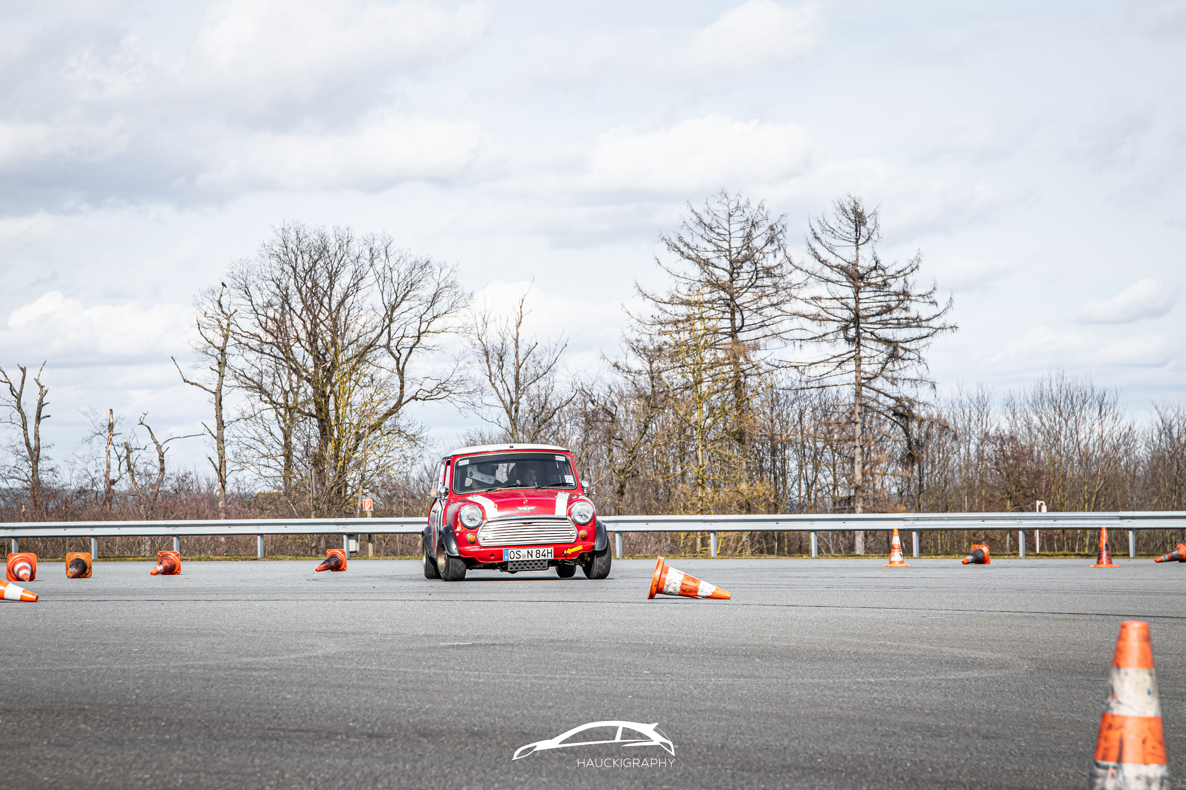 Mini Cooper - Slalomrennen