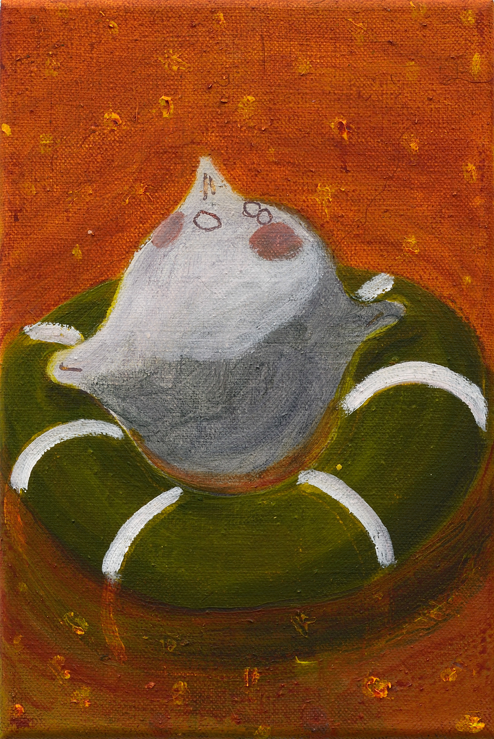 Swimmen, 2019, 30 x 20 cm, acryl on canvas