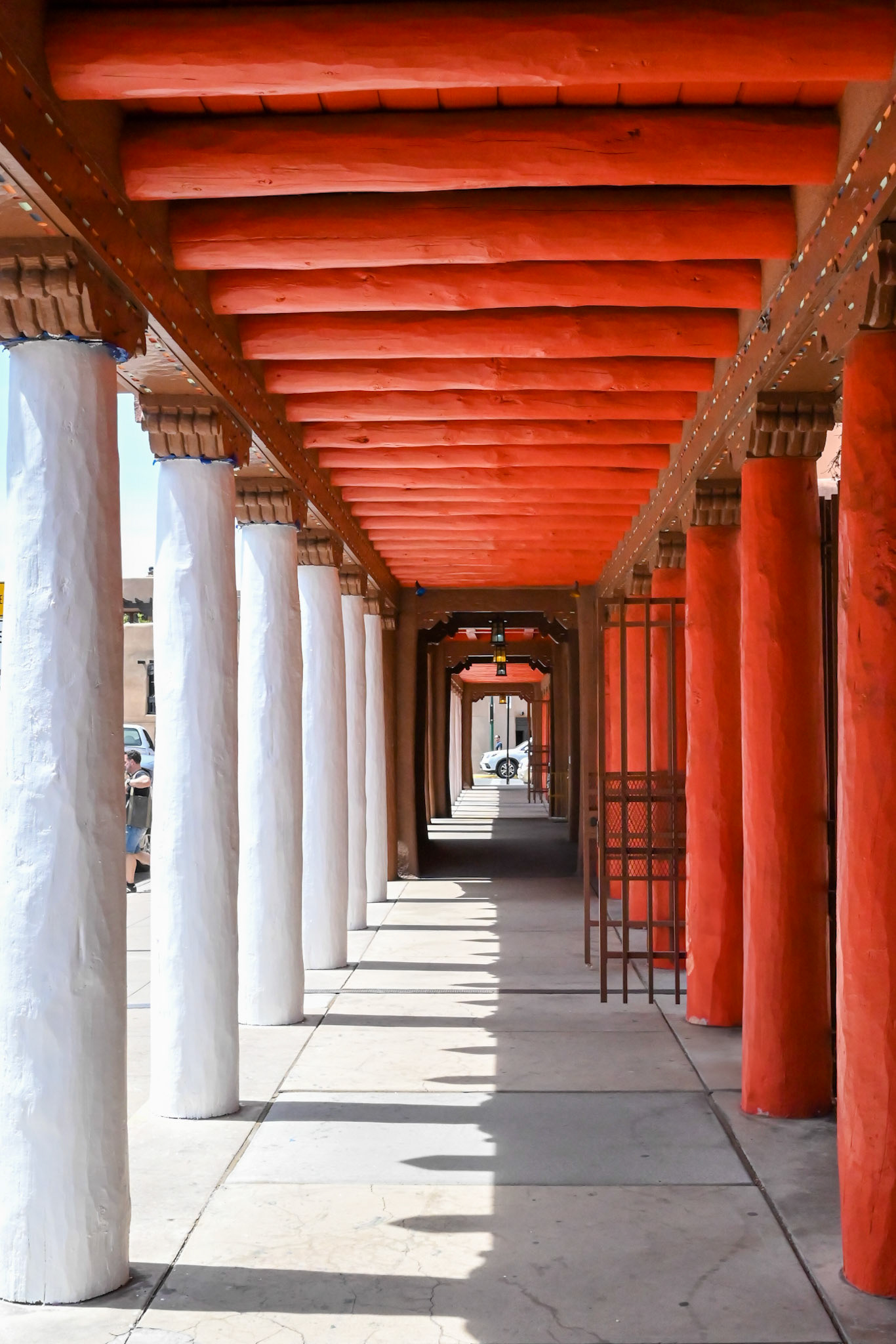 Walkway in Santa Fe, NM