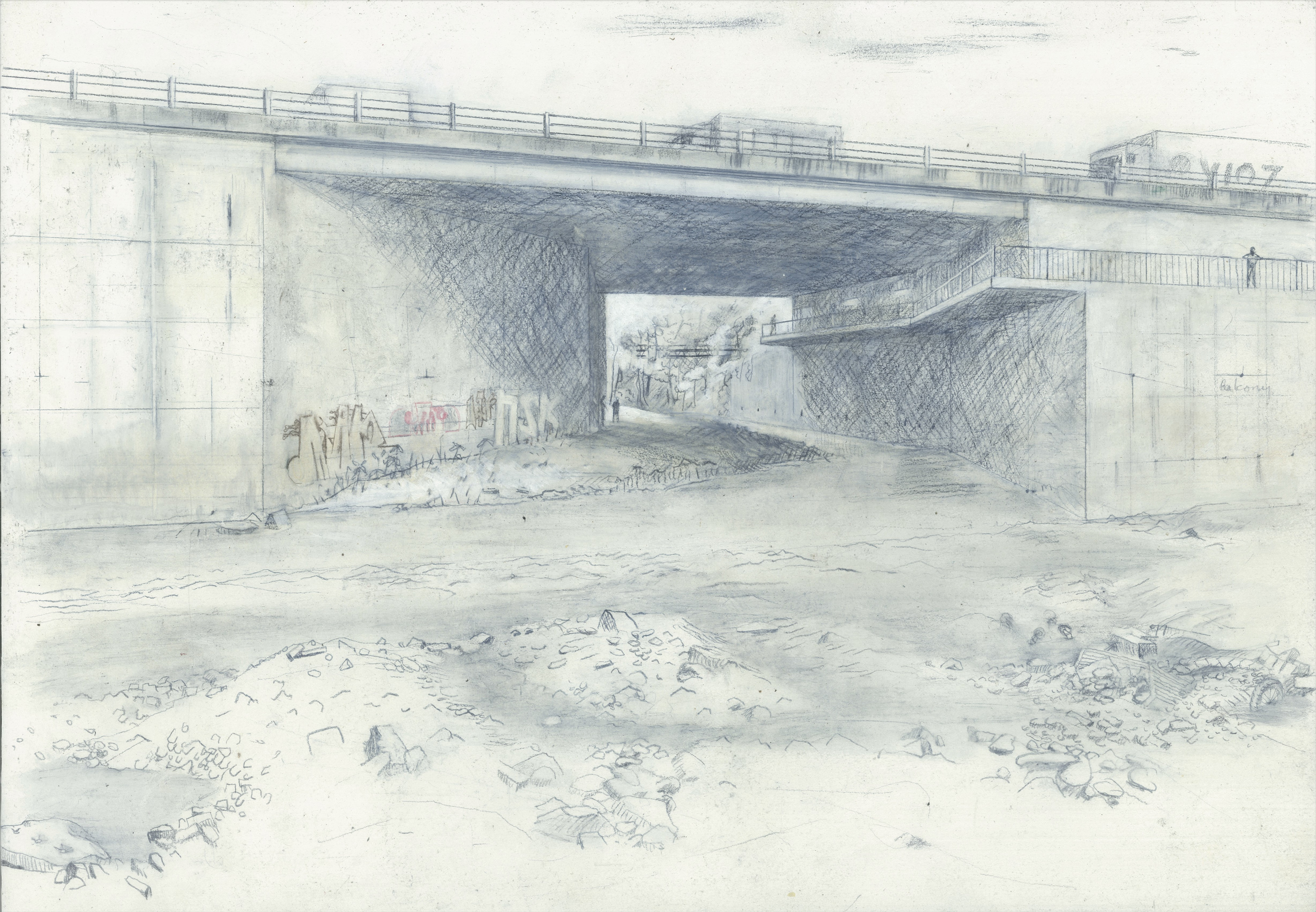 Brutalism, Where the Rivers Meet. 2020