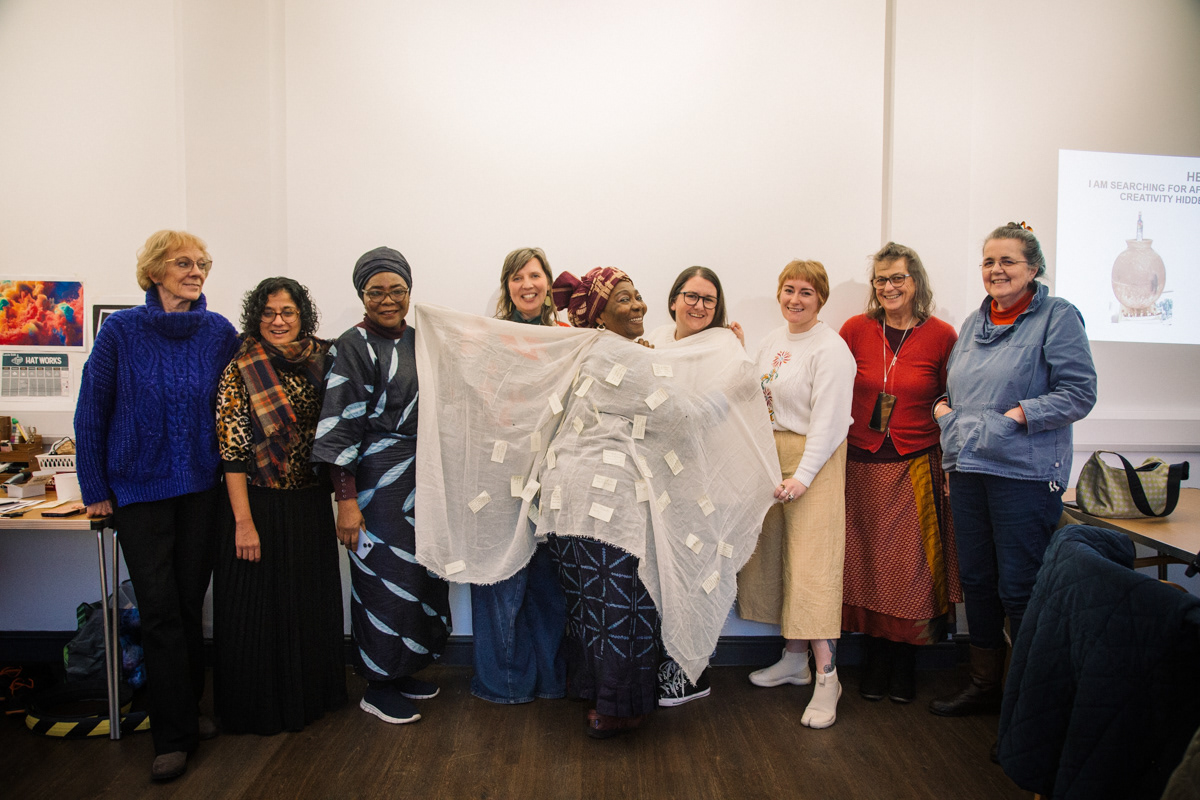 Workshop group photo with Adetoro Adeniran Kane