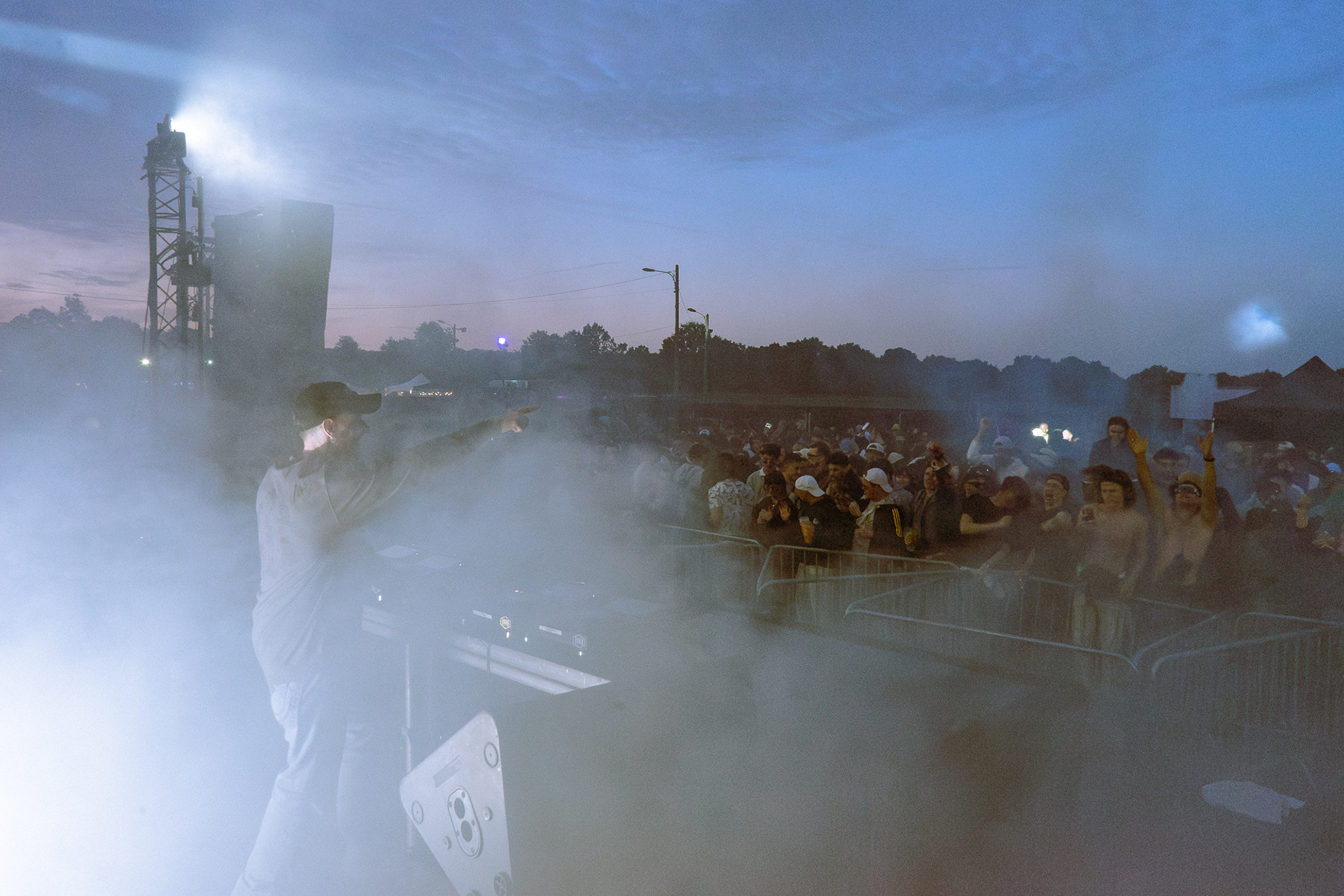 David Löhlein turning the crowd crazy for the closing of the Texture Festival - 10 yrs in Rennes.