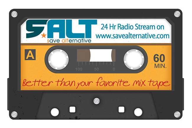 Radio Station Advertisement Postcard Print