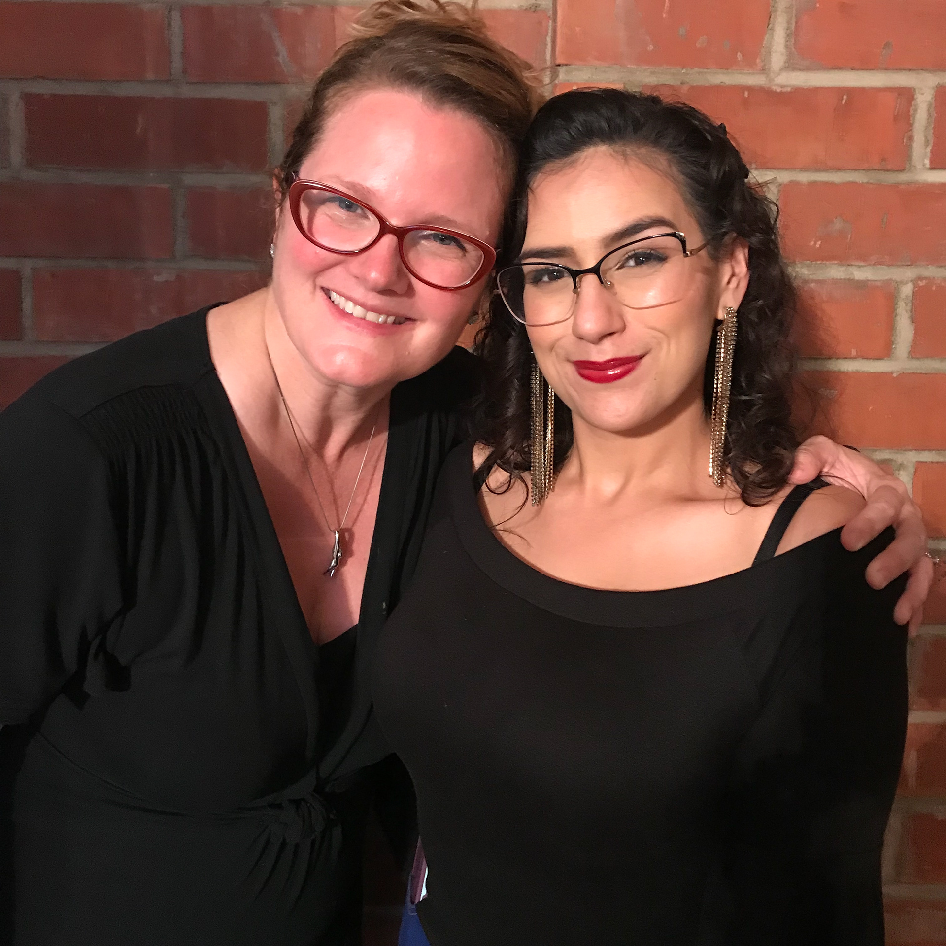 Lauren Iungerich (Left) Alexi Gonzalez- Associate Producer (Right)