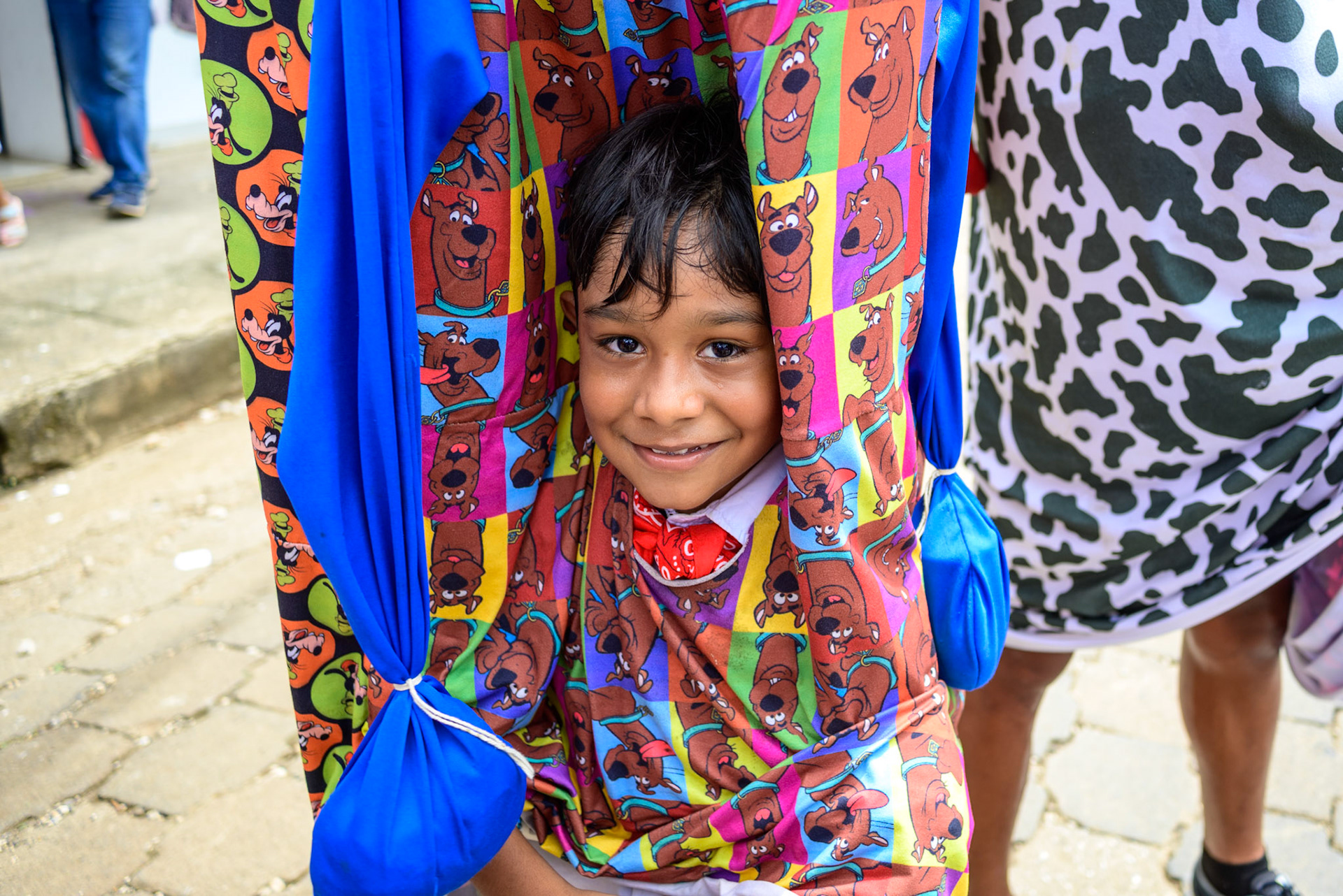 niño feliz cimarrona