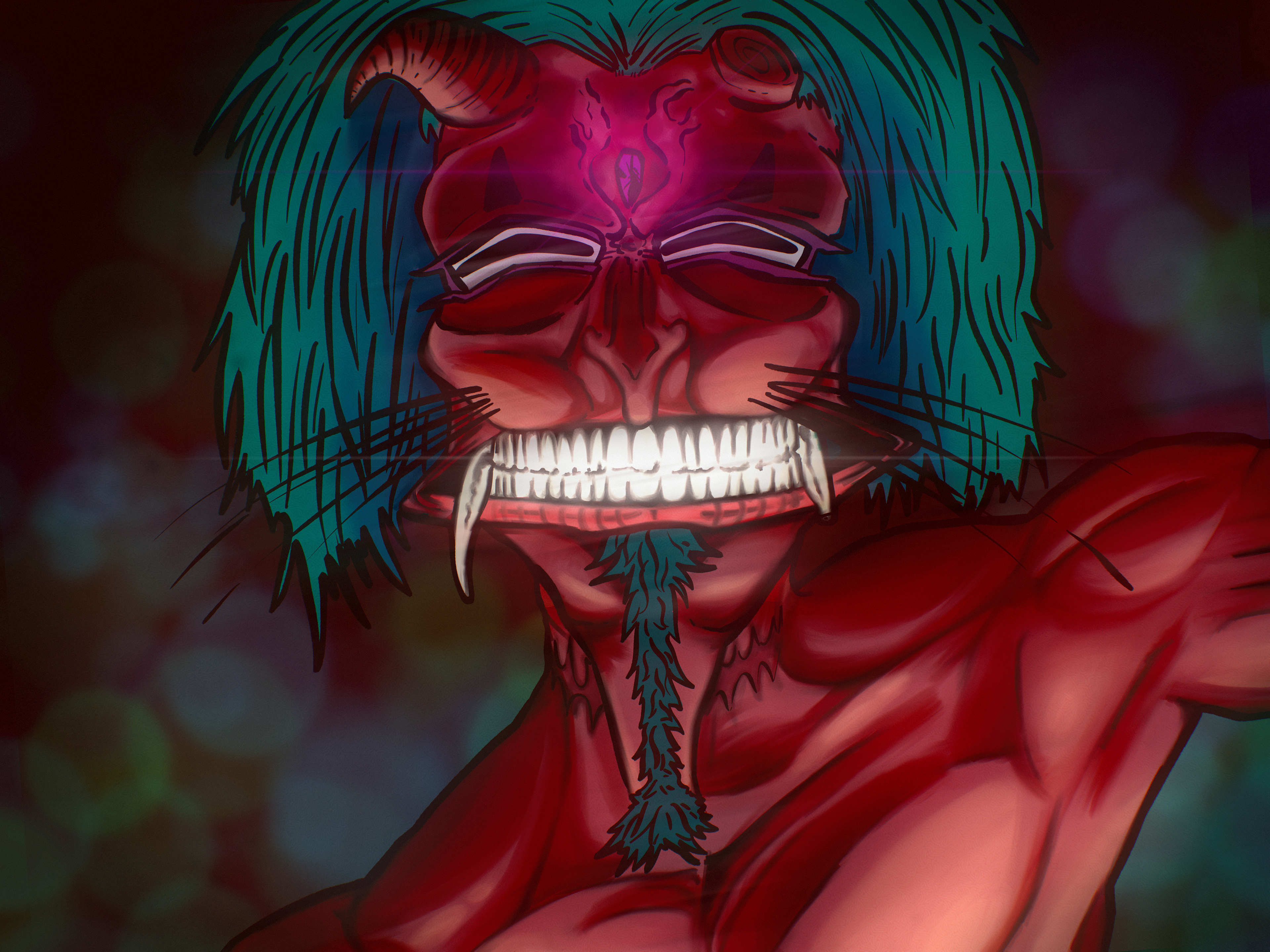 Demon Painting