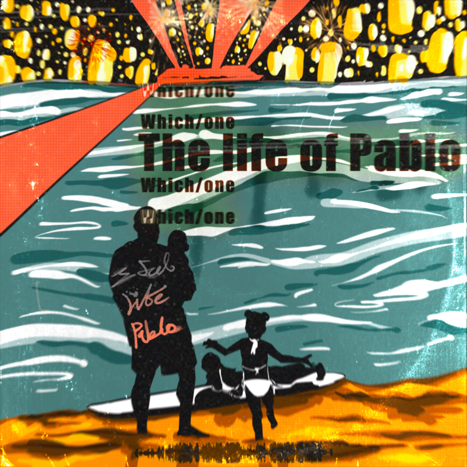 Re-imagined The Life of Pablo Album Cover
