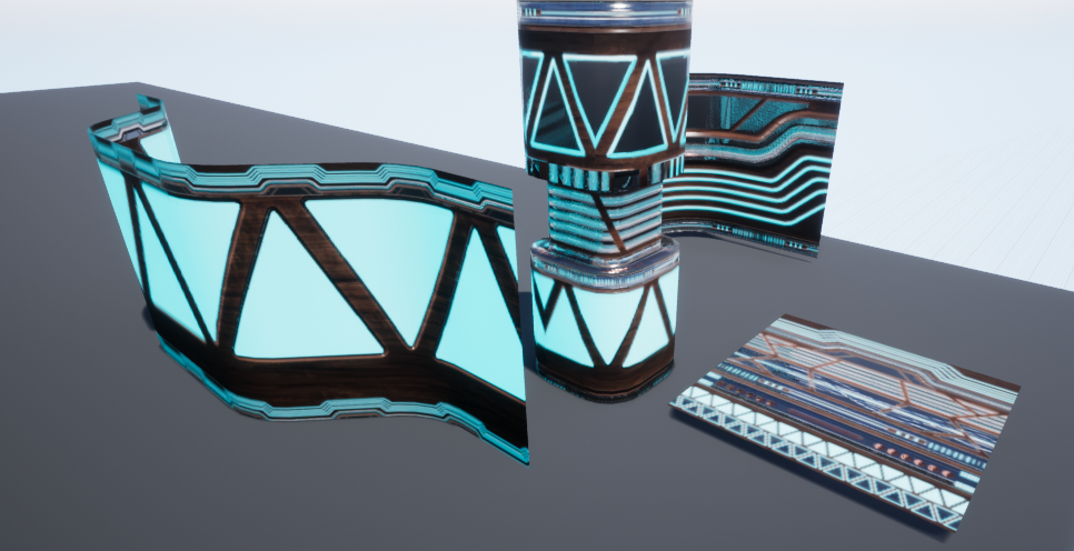 Trims in Unreal 02