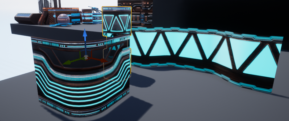 Trims in Unreal 01