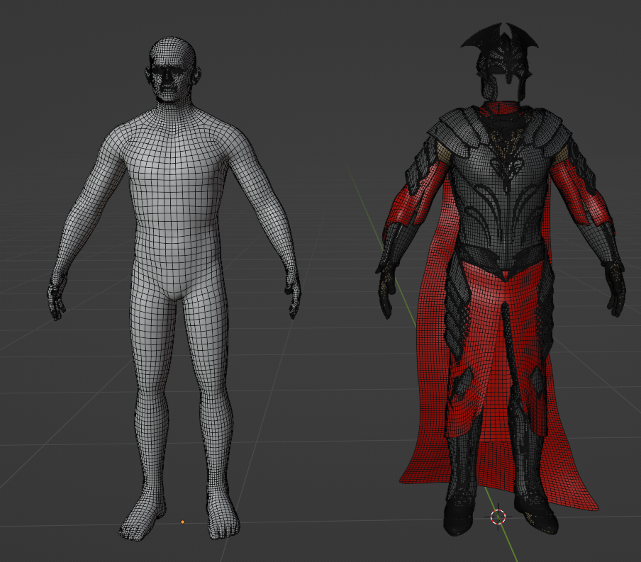 Character_high & Basemesh