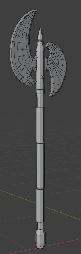 AXe 01: 1682 Tris & 852 Faces