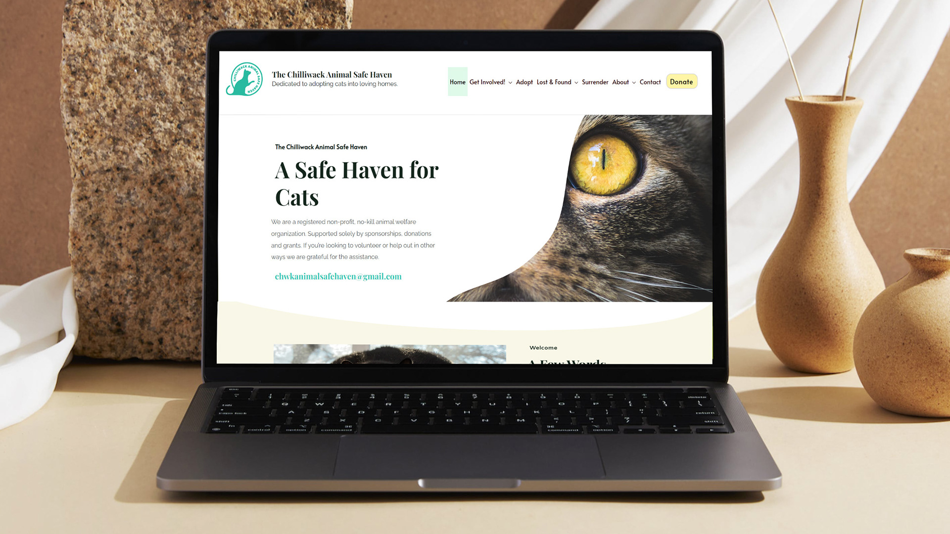 The Animal Safe Haven home page
