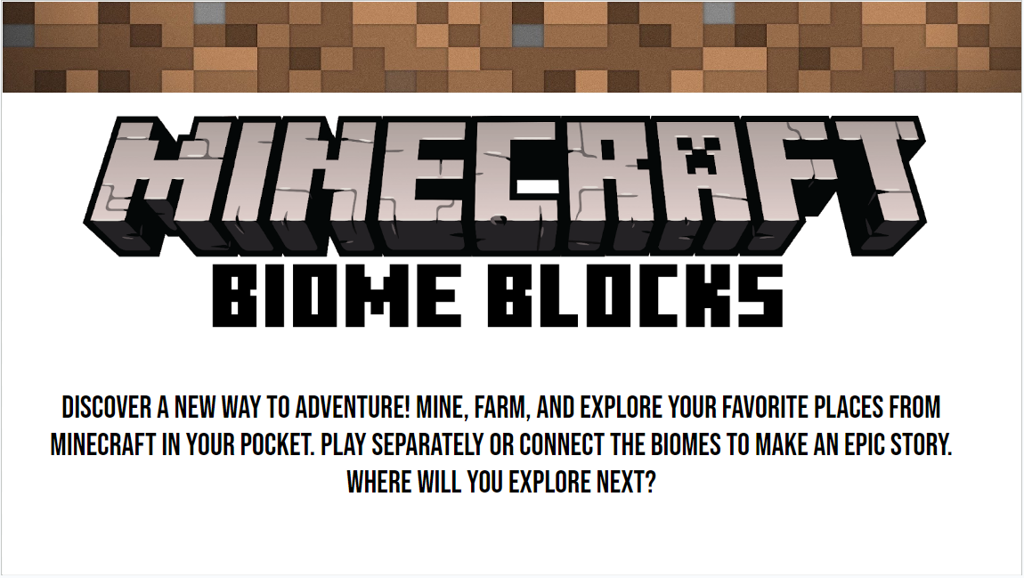 Biome Blocks Playsets