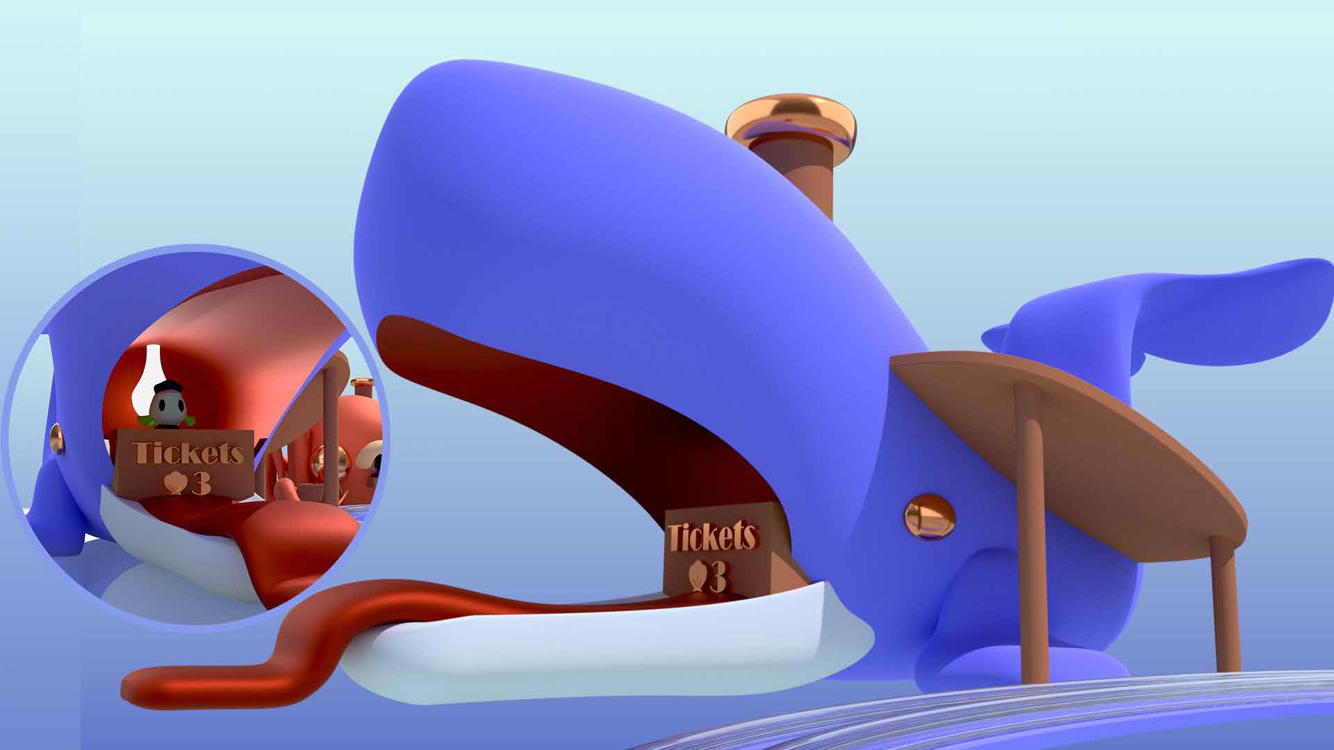 Whale Ticket Stand