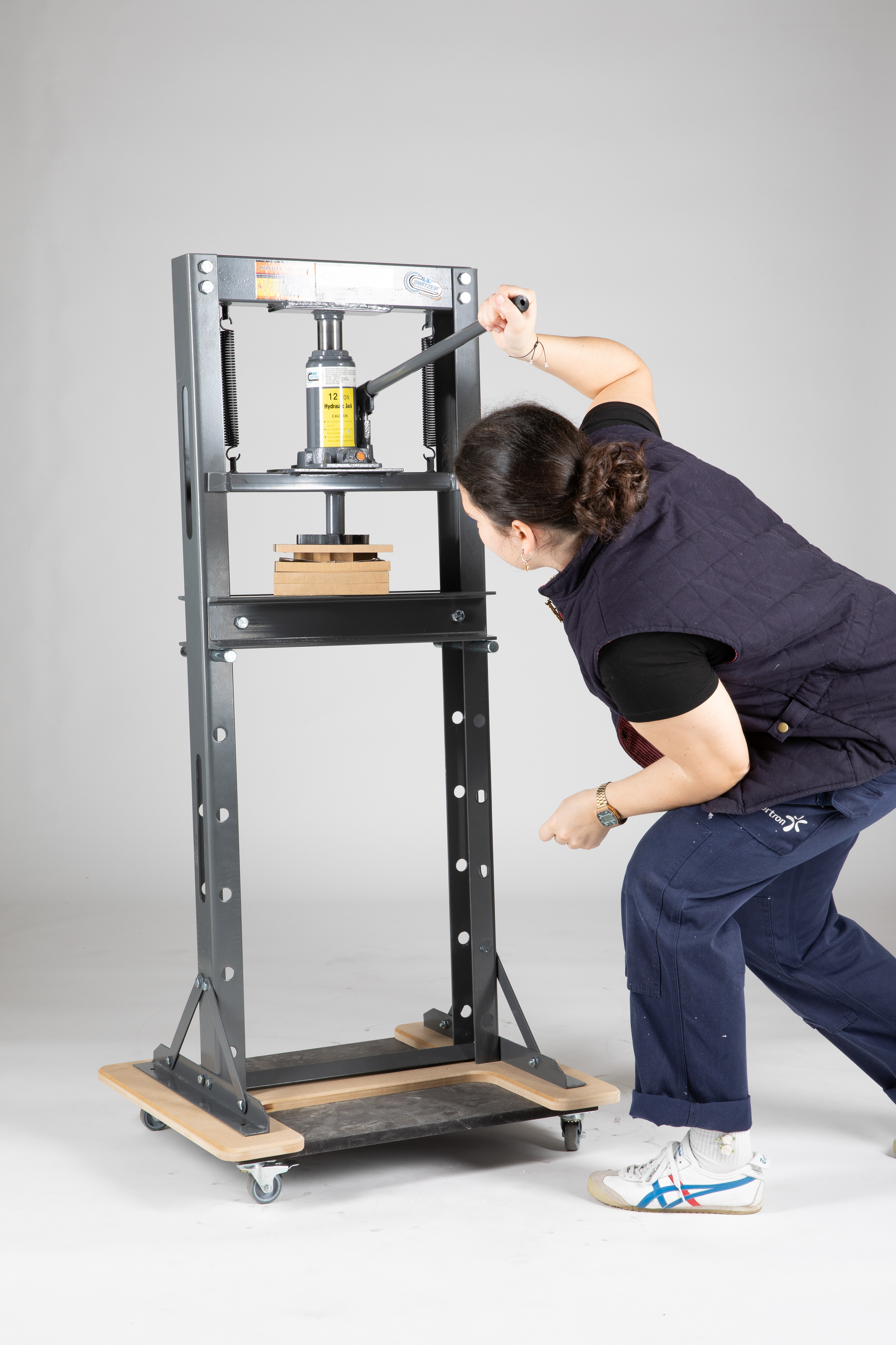 first time trying this hydraulic press
