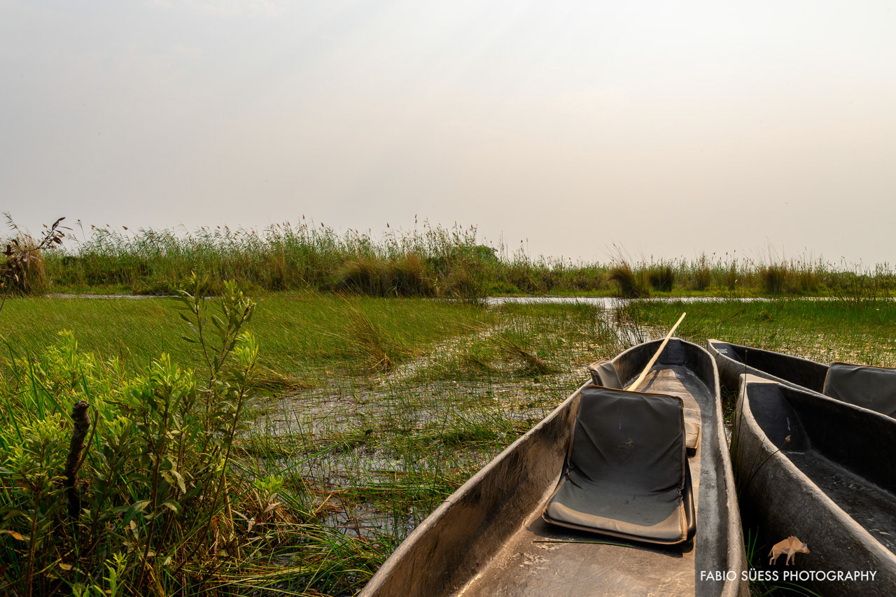Mokoro trail, Okavango delta, Botswana