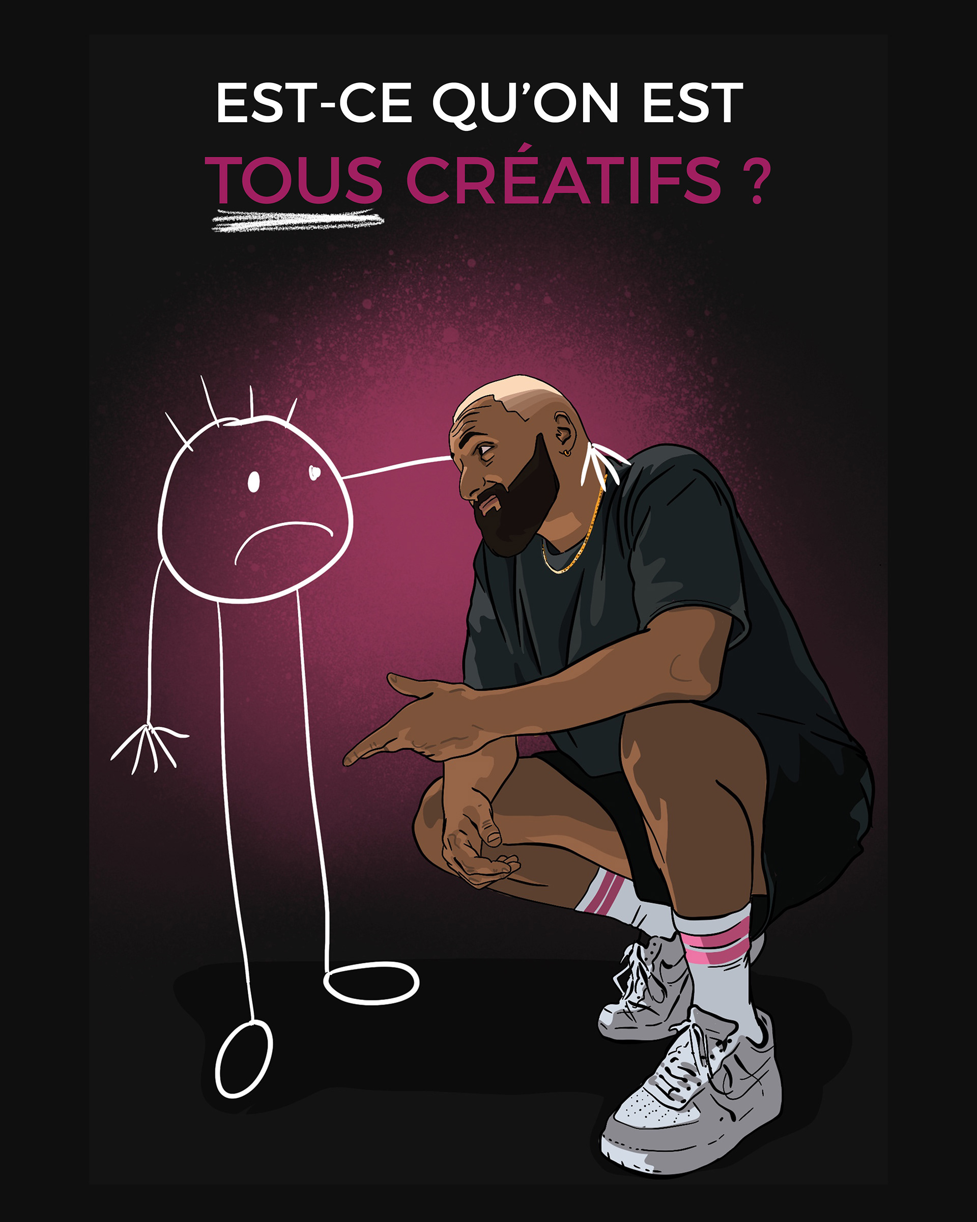 Dans ce post : J'explique à qui a besoin de l'entendre qu'on peut tous être créatifs
