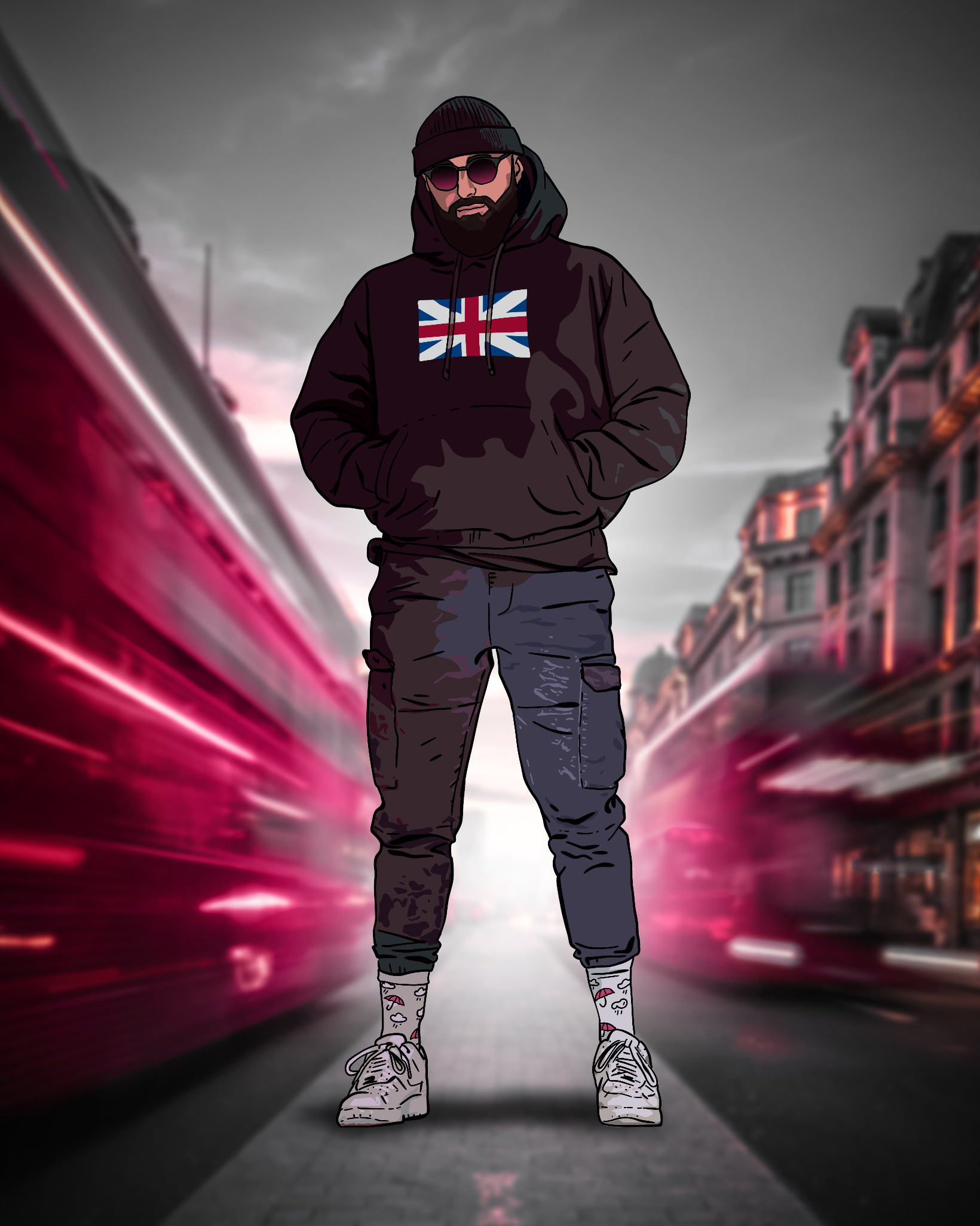 Dans ce post : J'annonce mon arrivée à Londres après un passage de frontière compliqué