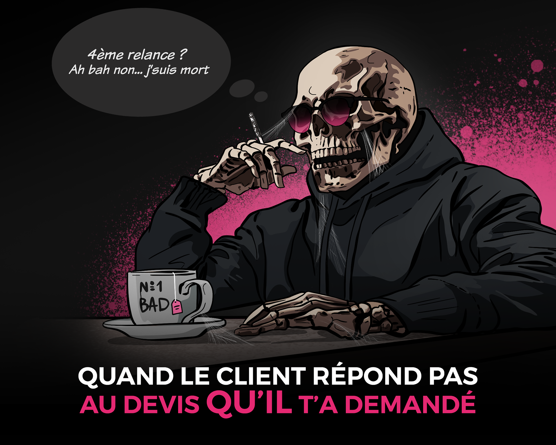 Dans ce post : Je parle des clients qui ne donnent plus de nouvelle suite au devis qu'ils ont demandé