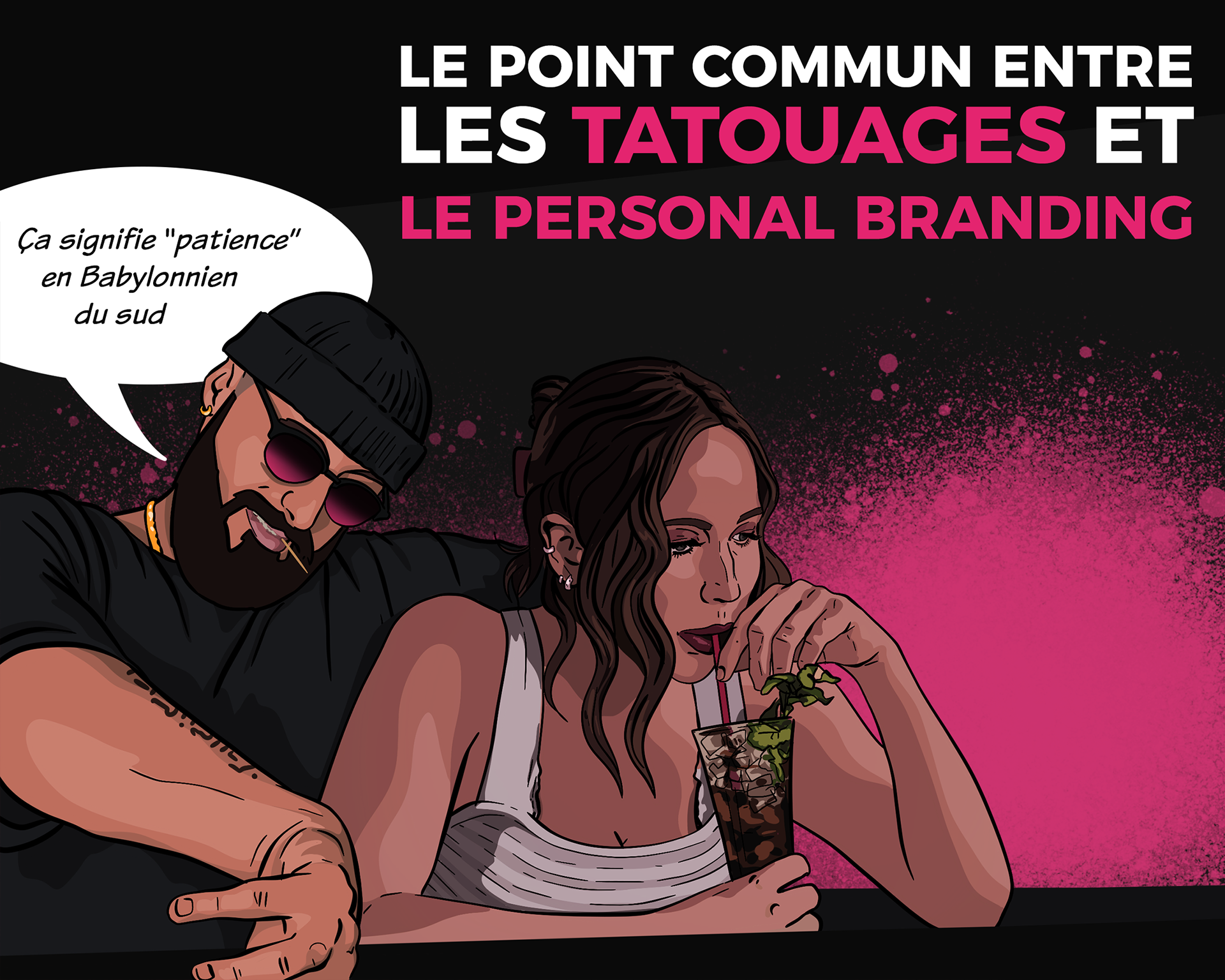 Dans ce post : J'utilise l'exemple des tatouages pour expliquer le personal branding