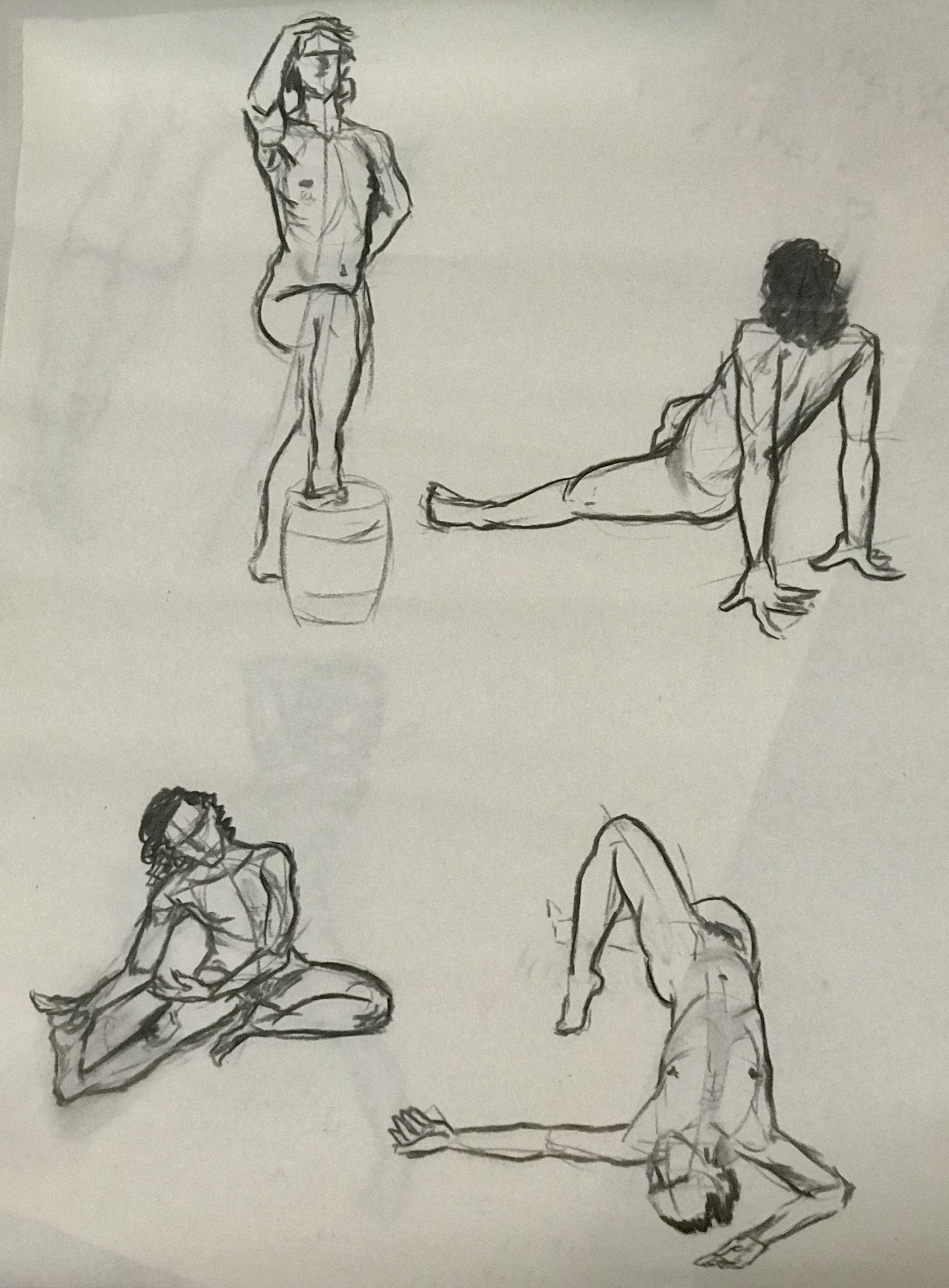 2022 - Charcoal on Paper