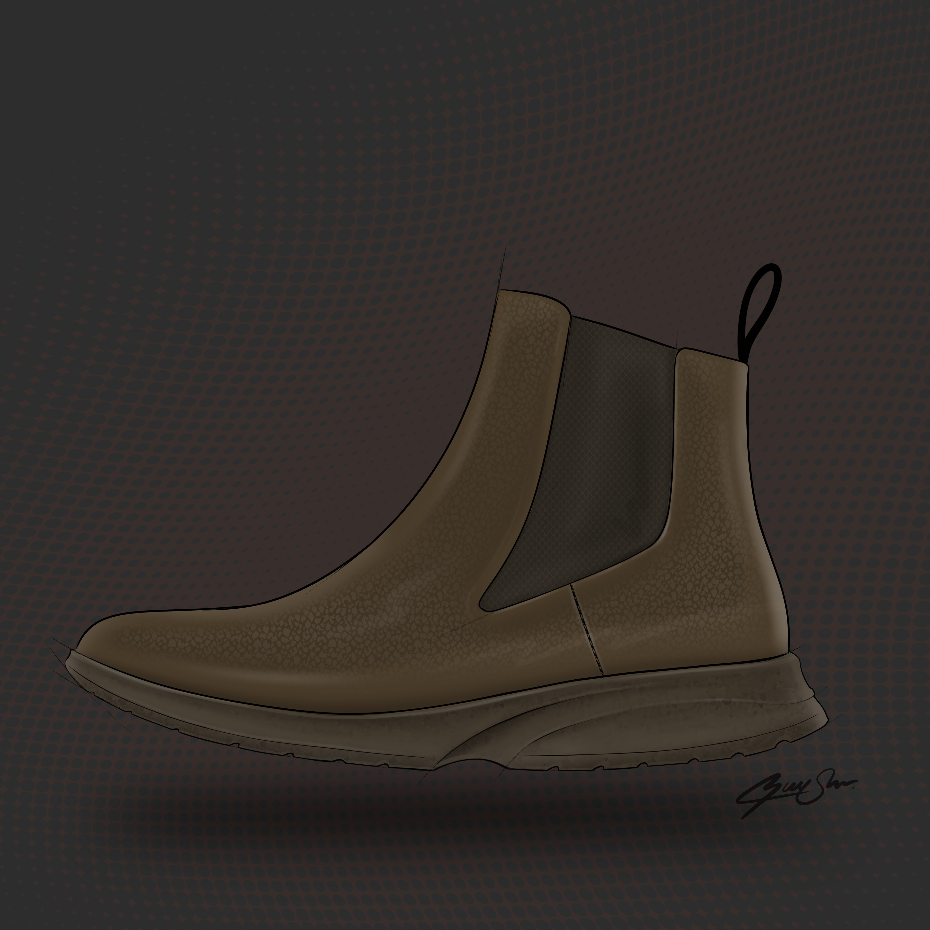 Classic sketch style - Procreate