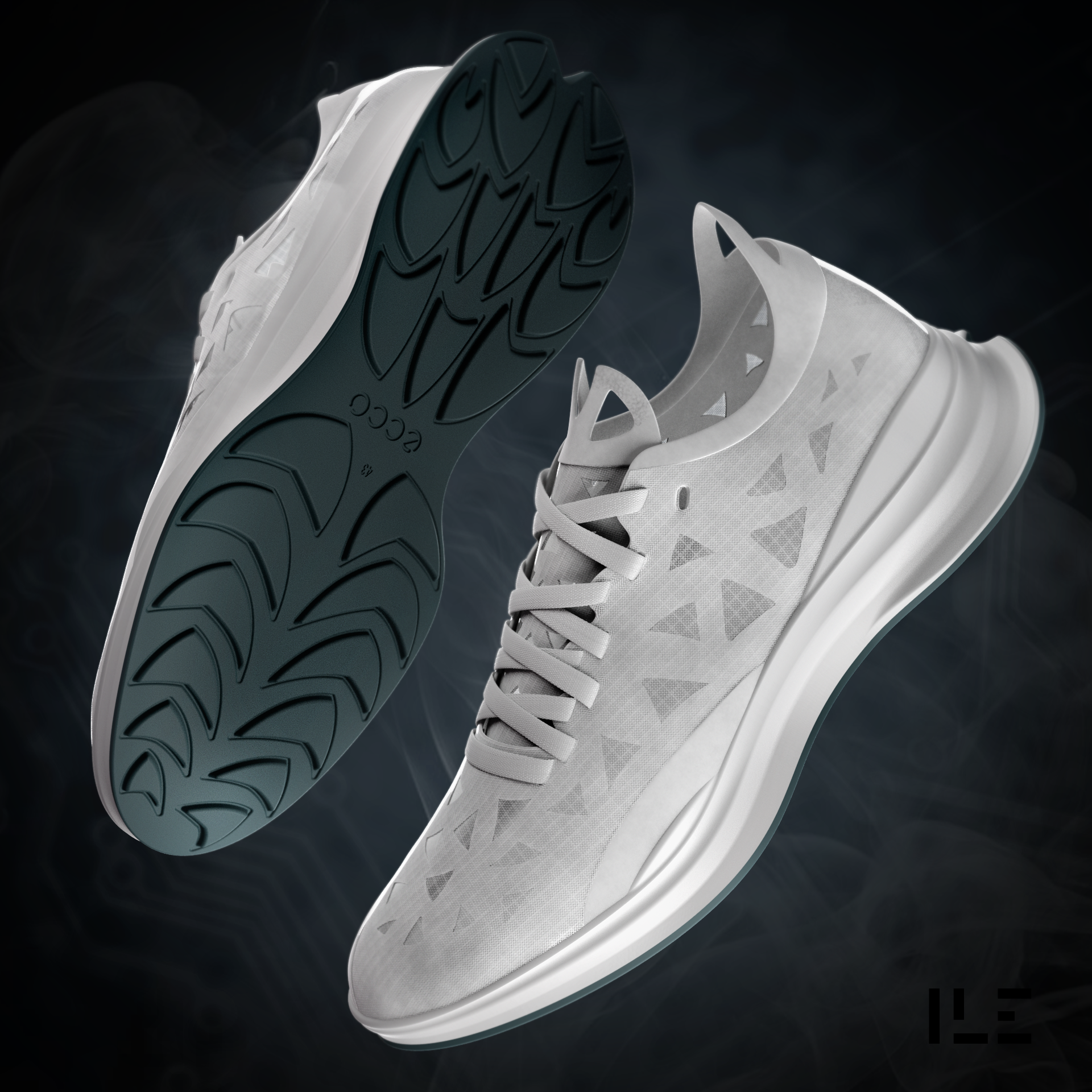 Substance & Maya 3D render_ Antoine Briant and Patrizio Carlucci design
