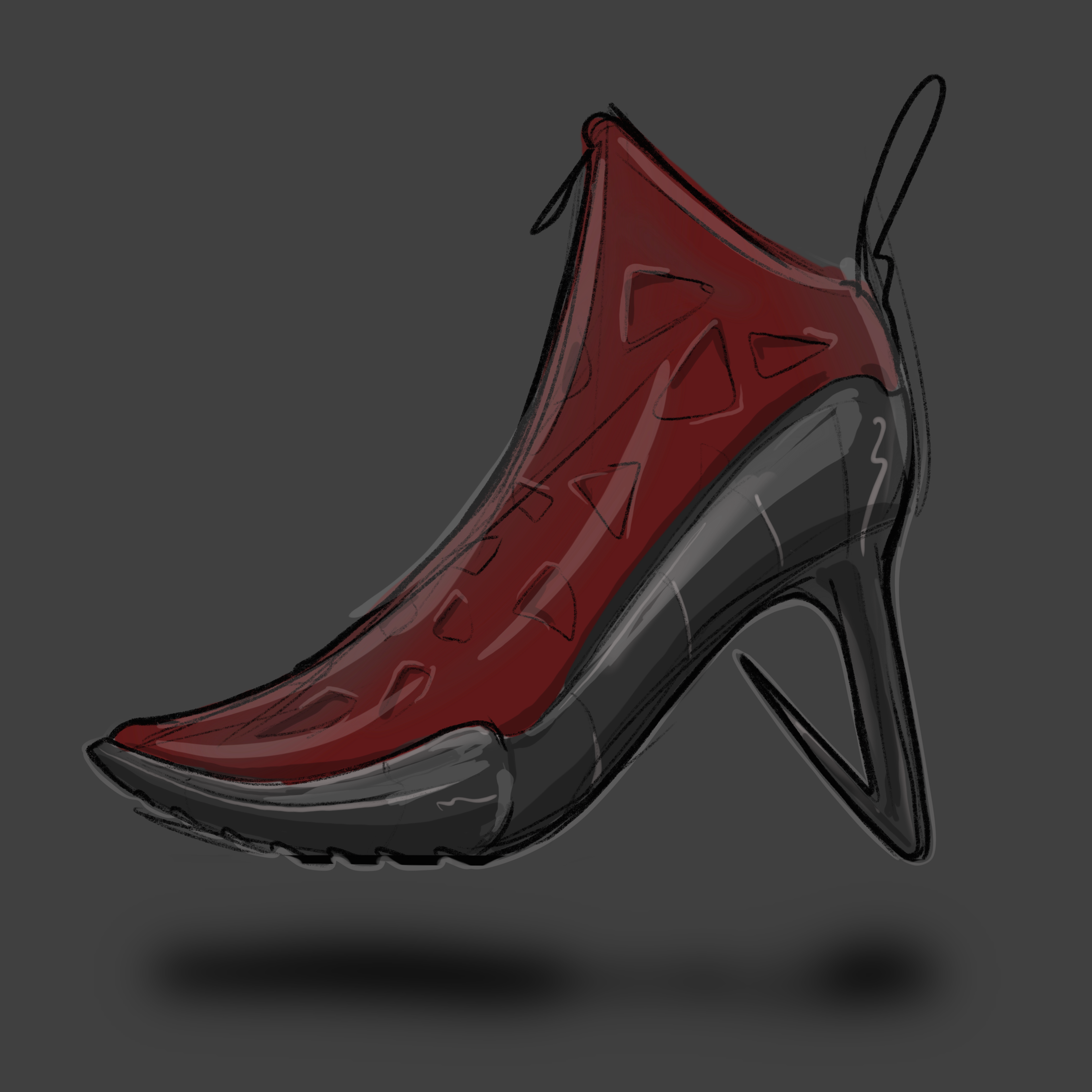 Quick concept sketch - Procreate