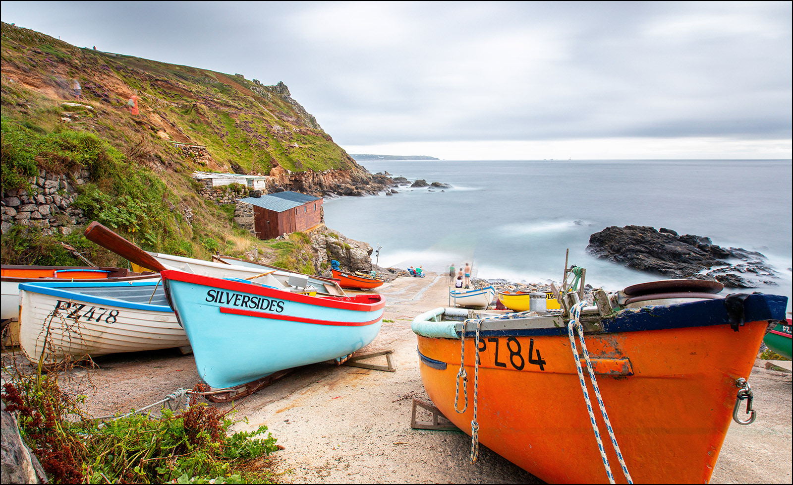 The Day's Done - Cape Cornwall by Paul Hodson