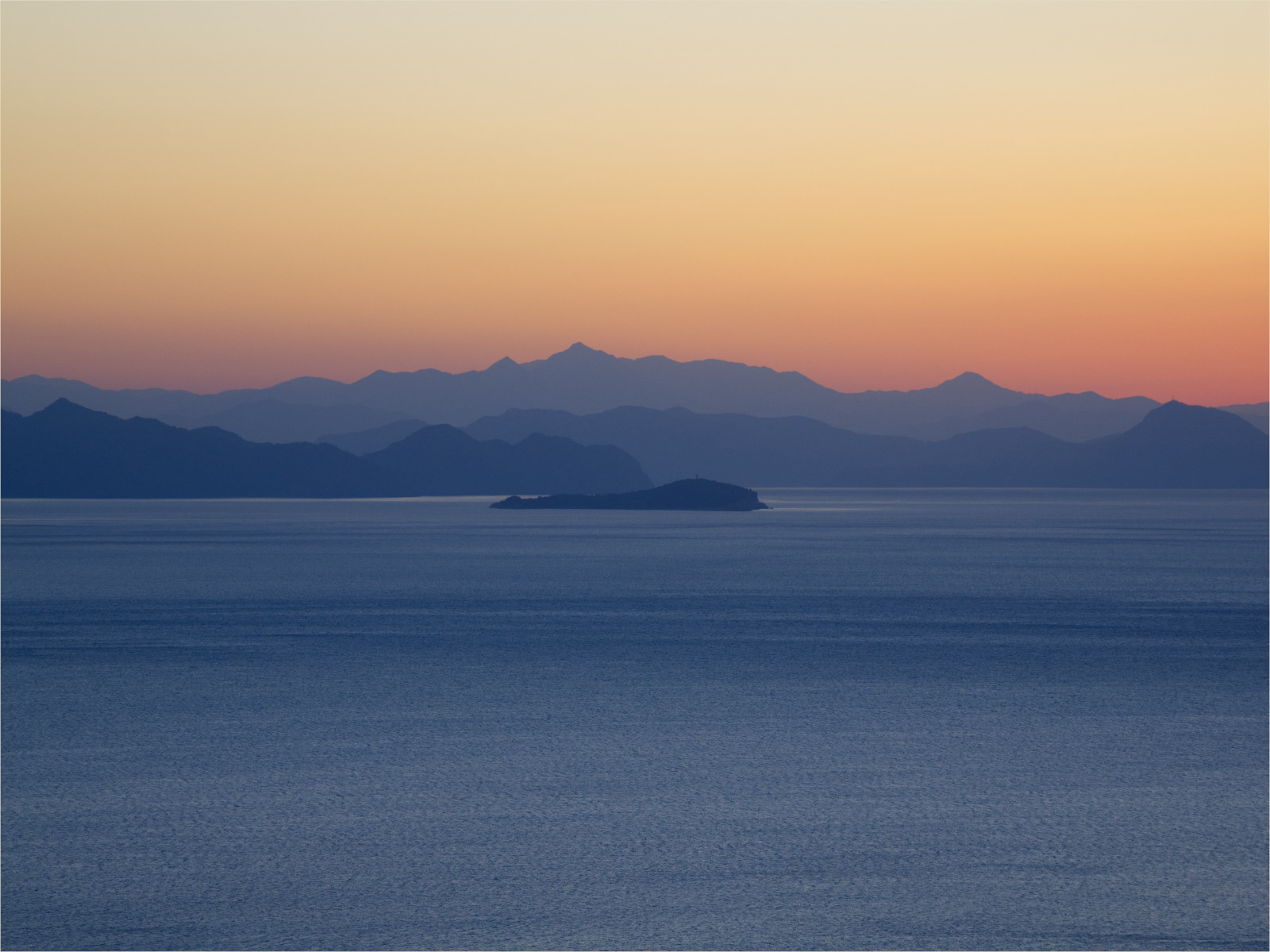 Dawn, Dionysos, Turkey by Steve Sampson