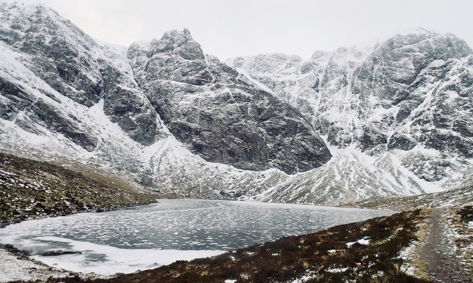 Creag Meagaidh approach by Duncan Parsons