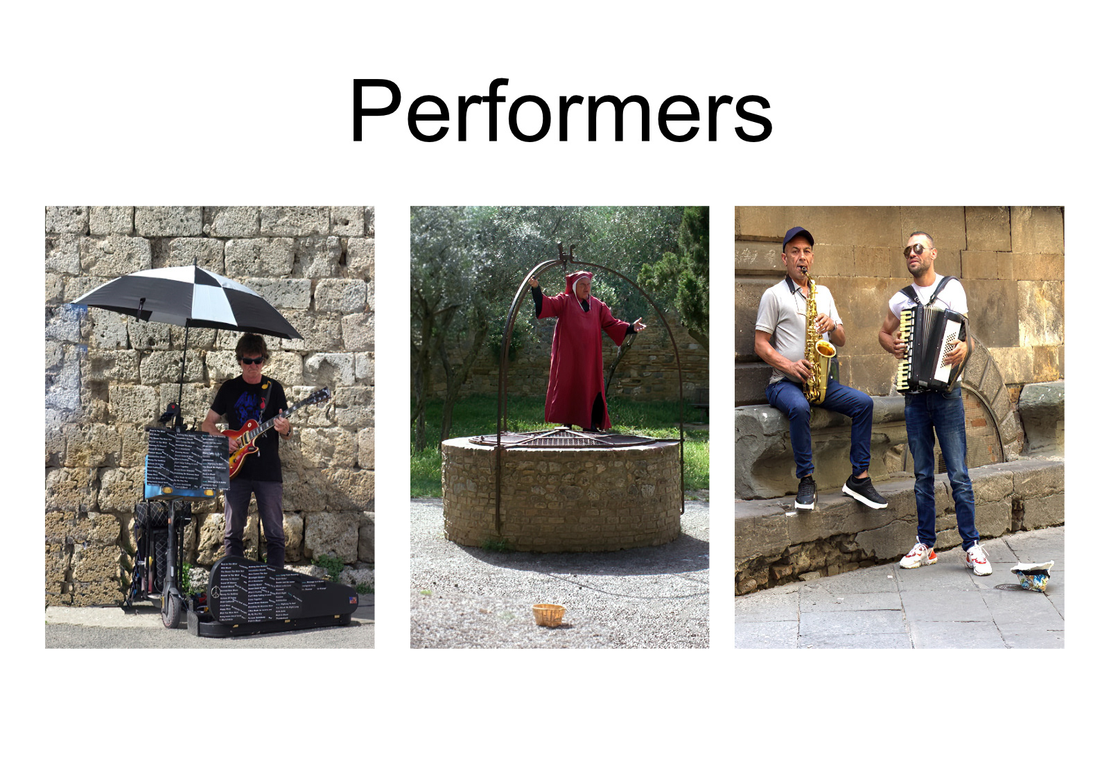 HIGHLY COMMENDED   Alan Loryman - Performers