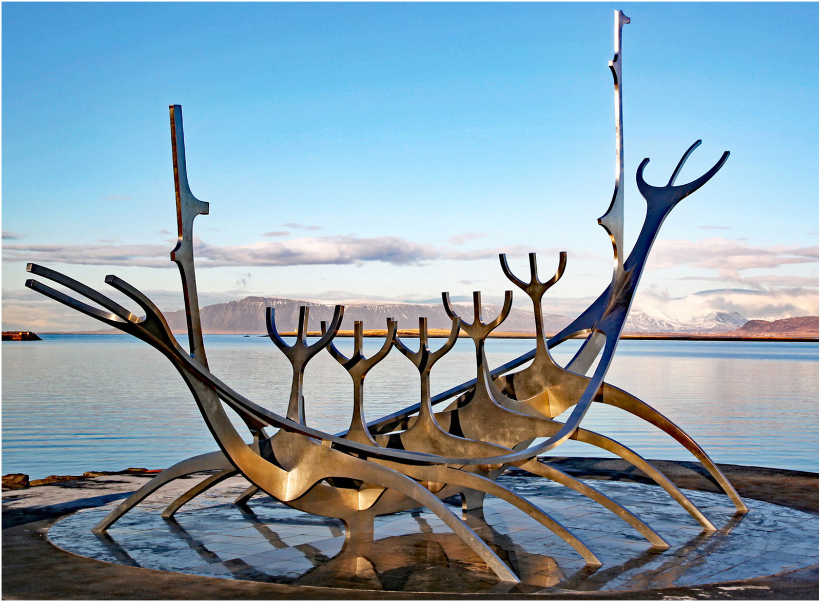 8.00 The Sun Voyager, Reykjavik by Angela Stockbridge LRPS