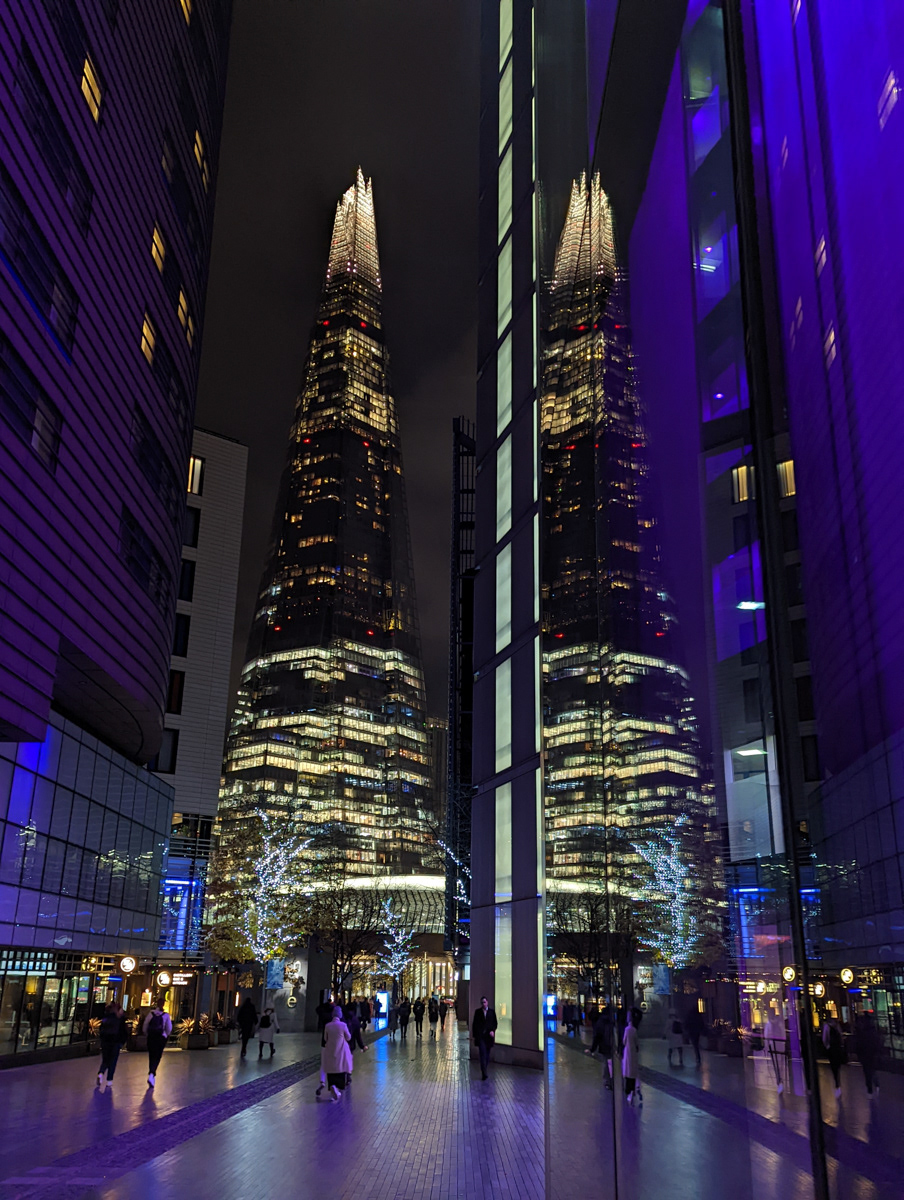 RUNNER UP Richard Knapp  LRPS_Reflections of the Shard at Night