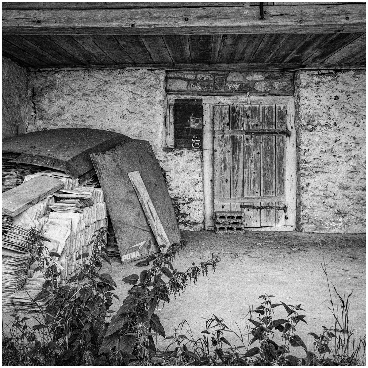 Old Farm Door  by Andrew Webster